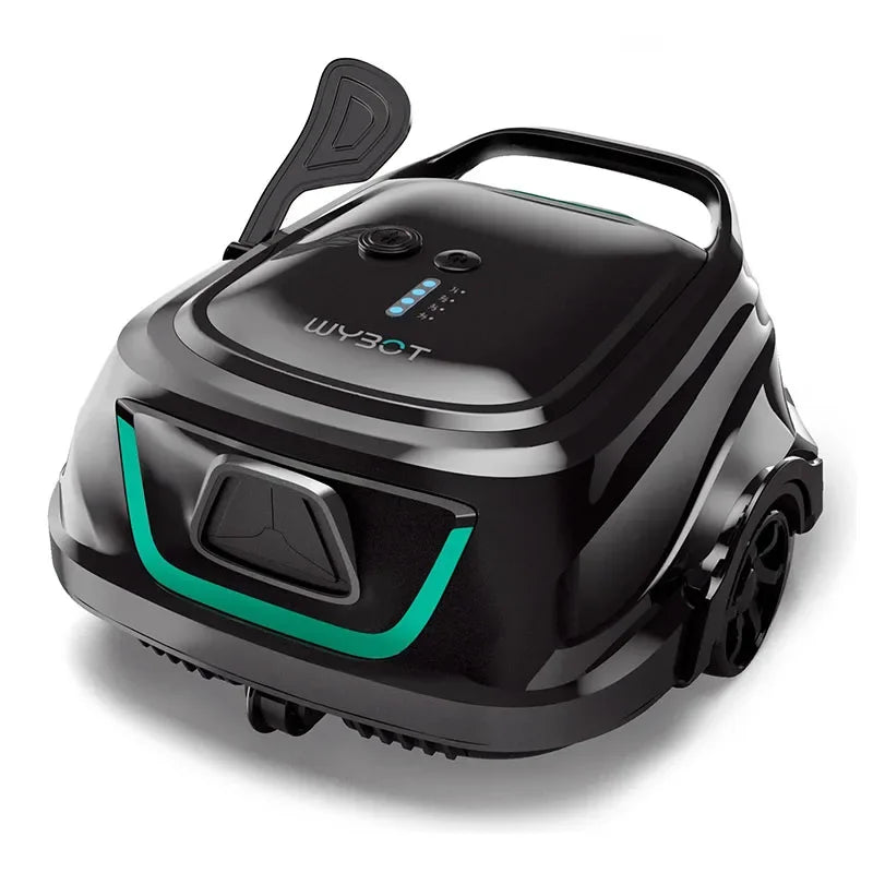 Swimming Pools Vacuum Cleaner Wireless for Floor Smart Cleaning Robot Auto-Parking Dual-layer Filtration120mins Running Time
