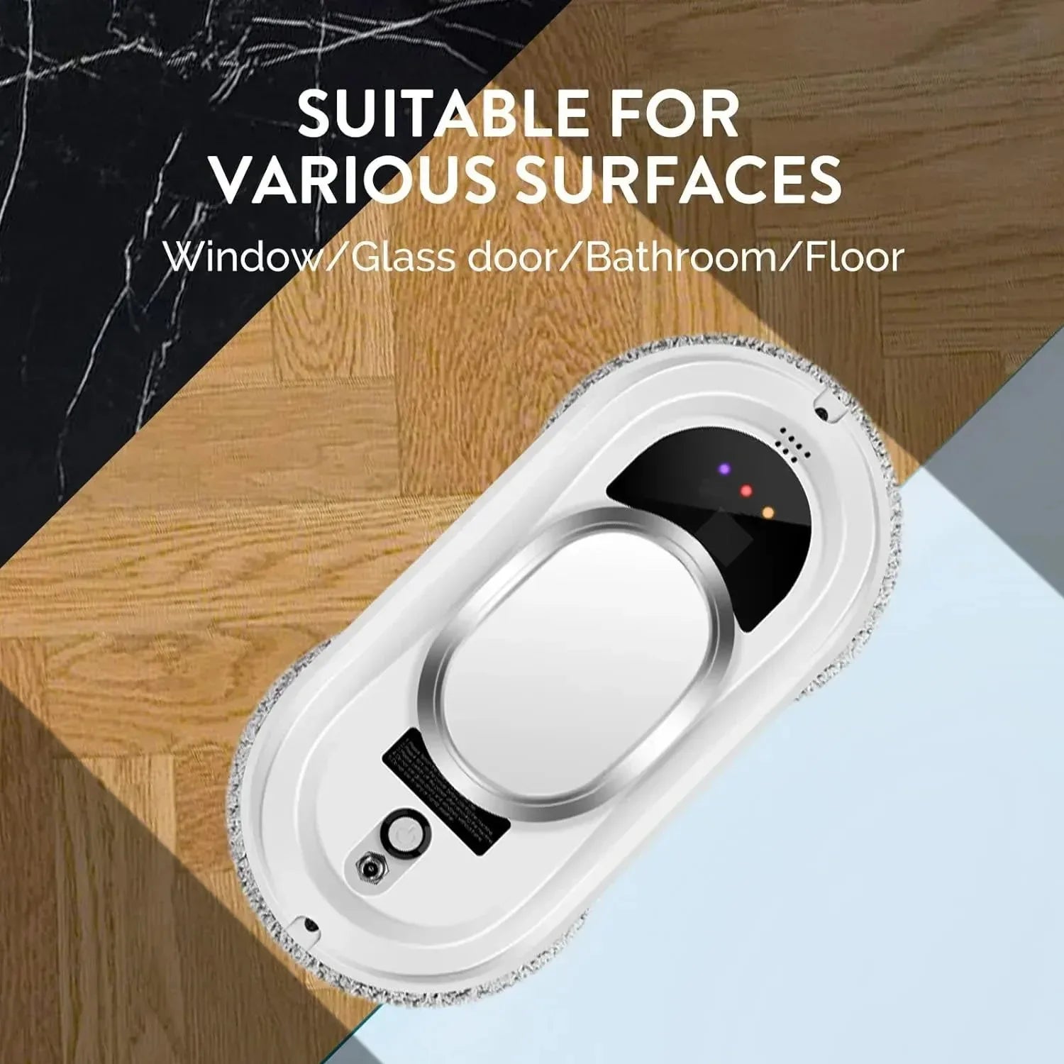 Window Cleaning Intelligent Robot Electric Glass Cleaner with Remote Control for Home High-Rise Balcony Windows window cleaner