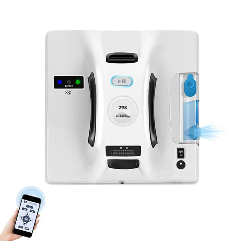 Window Cleaner Robot Smart Life Windows Cleaner With Water Sprayer Auto Cleaning Smart Phone Control for Home