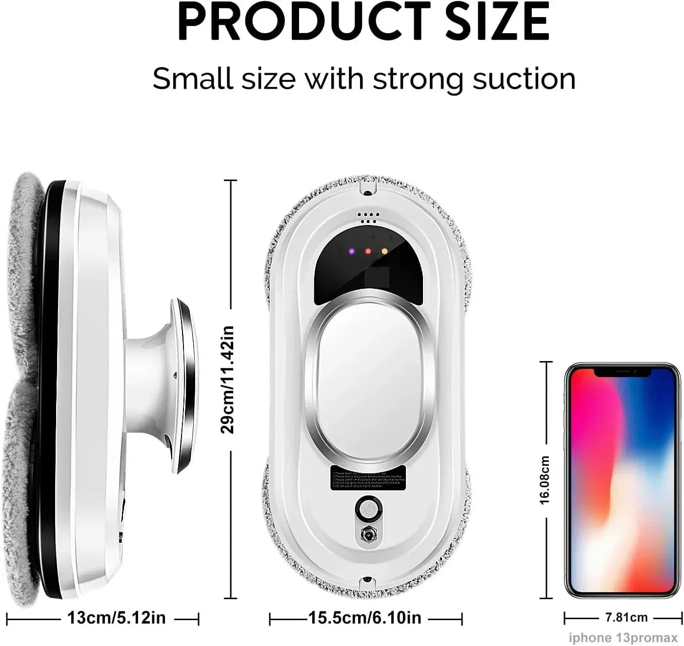 Window Cleaning Intelligent Robot Electric Glass Cleaner with Remote Control for Home High-Rise Balcony Windows window cleaner