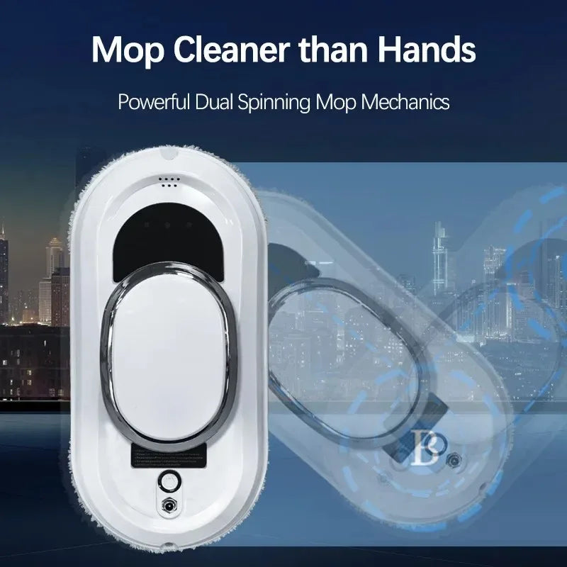 Window Cleaning Intelligent Robot Electric Glass Cleaner with Remote Control for Home High-Rise Balcony Windows window cleaner